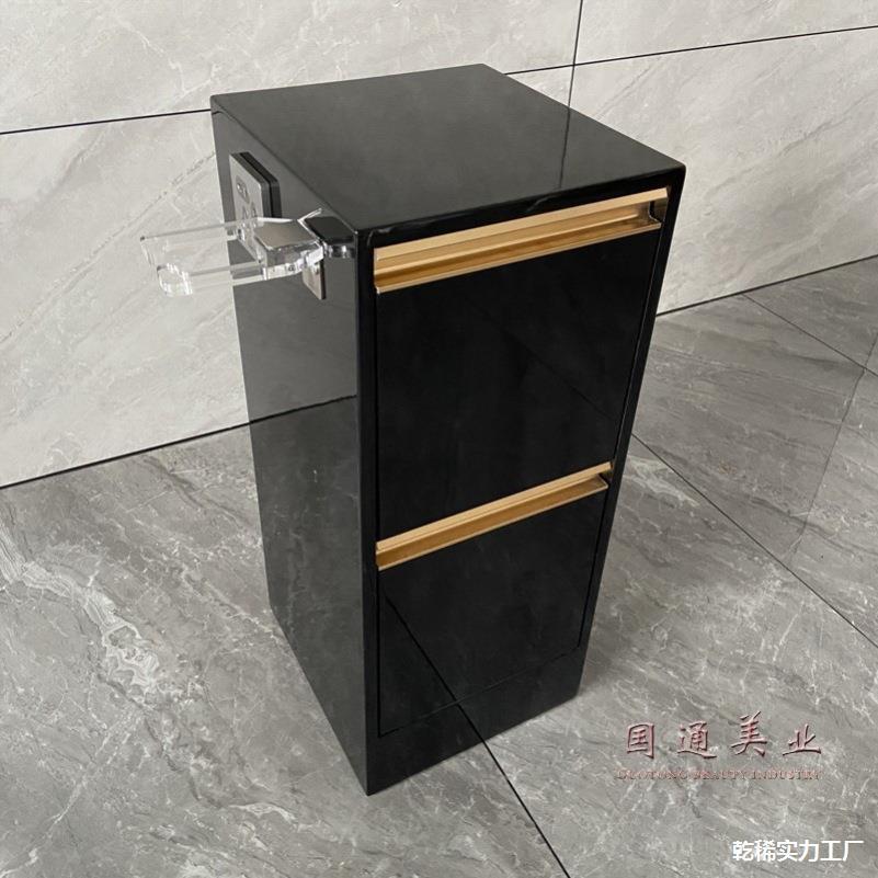 工具网多层发廊车染柜抽屉烫发子实木红推工具592柜储物柜美理发