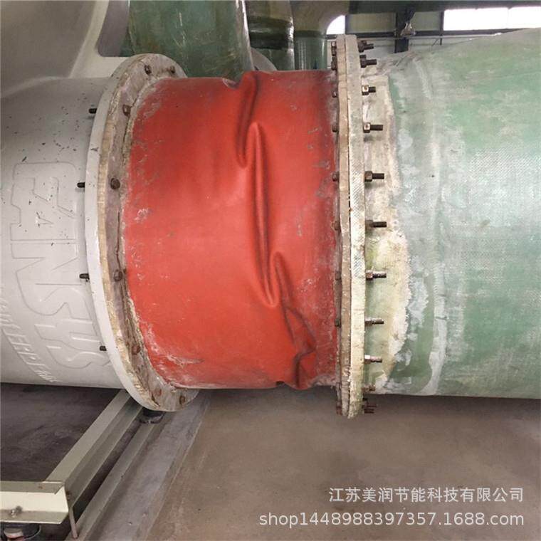 江苏美润排风管软接耐酸碱抗老化高温帆布烟软接阻燃效连果好厂家