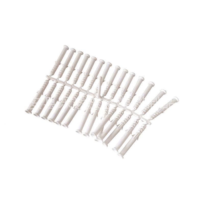 家用门窗装修白塑料m膨胀8钉10398*0m膨胀螺丝钉塑料膨胀色螺丝