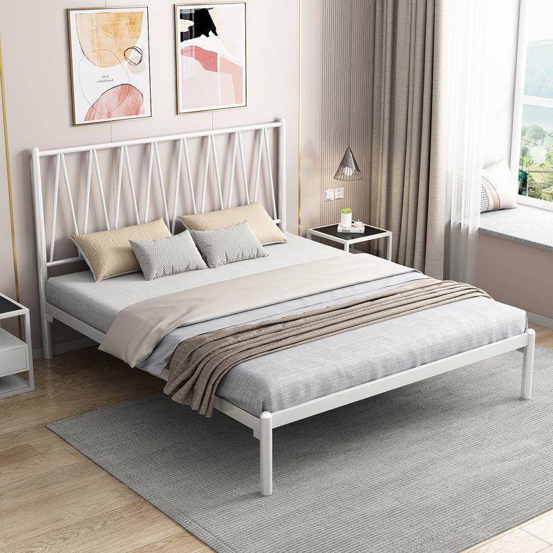 Yla欧式铁床现代简舍约1QJB.5艺米1.8铁架床宿租单人床经济型出屋