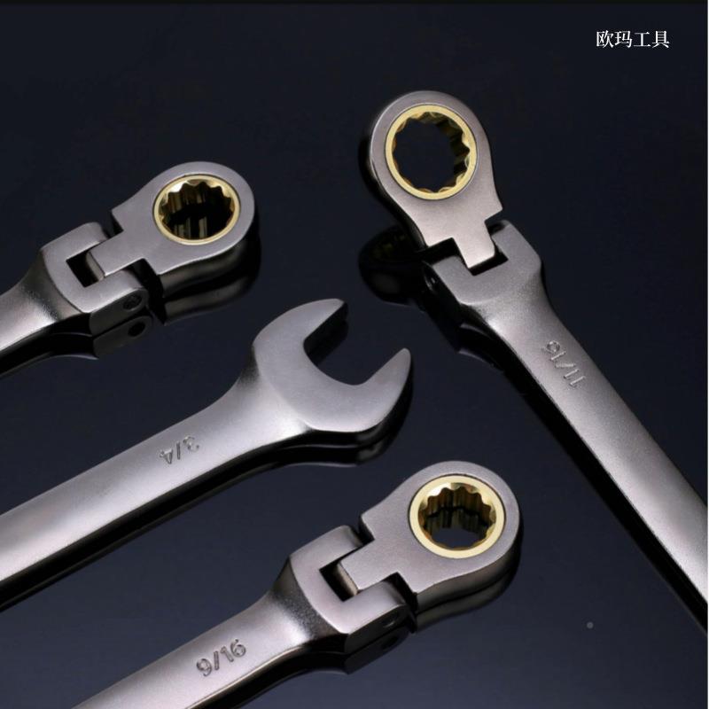 7JGL2齿活动头棘轮制两用扳手公工制英快速组套具活棘动轮扳手套