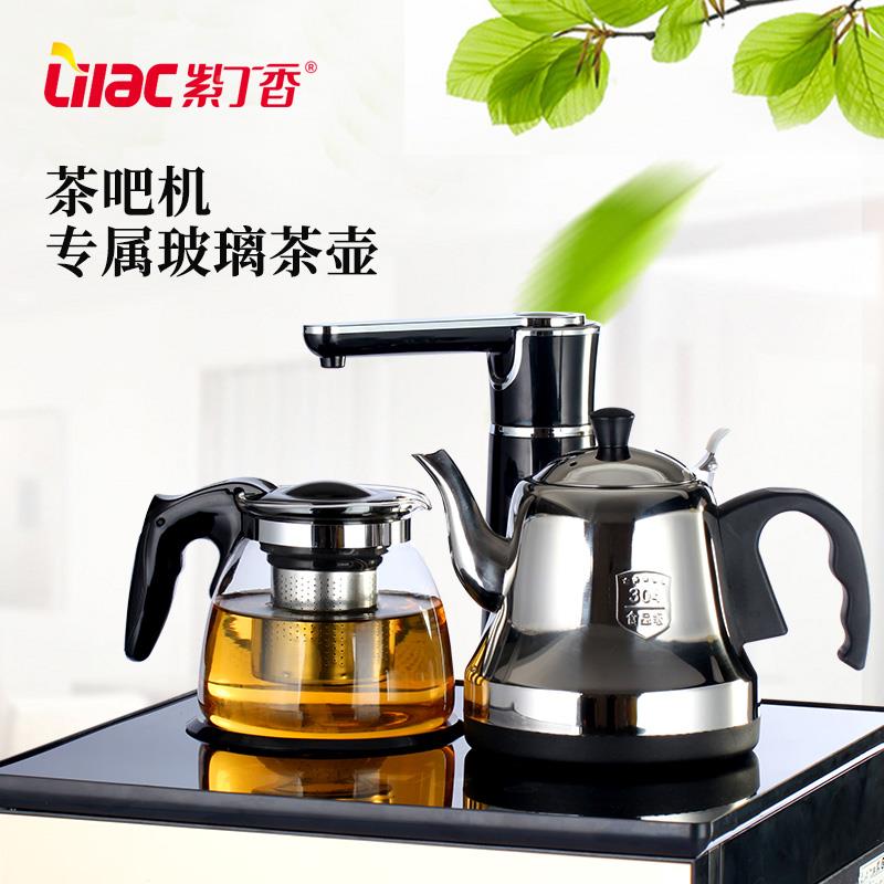 20F8M969N茶茶吧热机的玻璃上水壶饮水机通用冲沏单泡茶壶加厚保