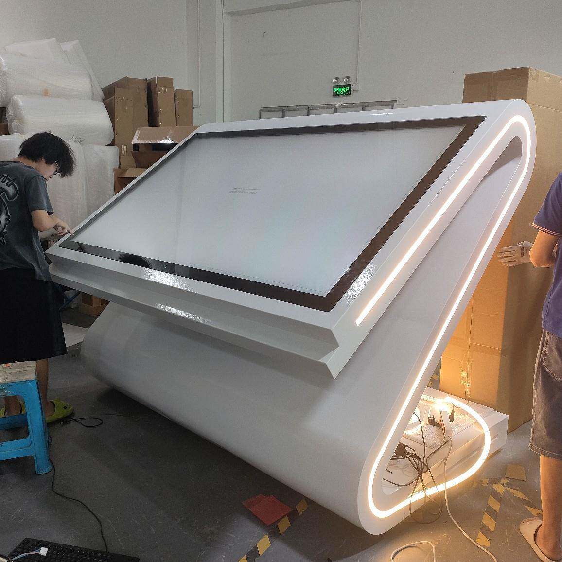 55寸S终型立式横屏触摸屏显一体机WM55-CP0智能导购查询端触智能
