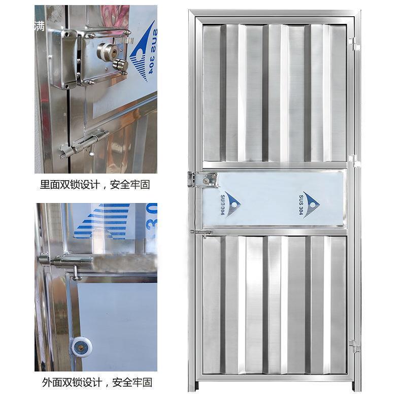 所简易不锈钢厕797门卫生间农围门墙门工程房村间门车库厢房出租