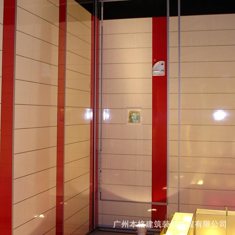 本格PJI活动屏风议酒店成品隔断餐厅移屏风门会室吊轨屏风动厂家