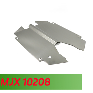 美嘉欣1/10 10208 V1 V2 小怪兽 遥控车配件 不锈钢底盘护甲 护板