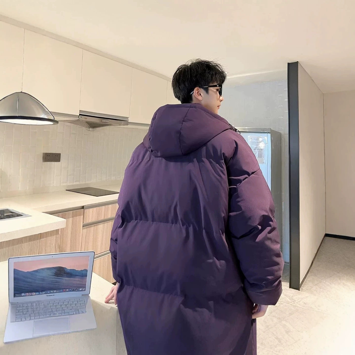 冬季美式潮牌加厚保暖男士棉衣