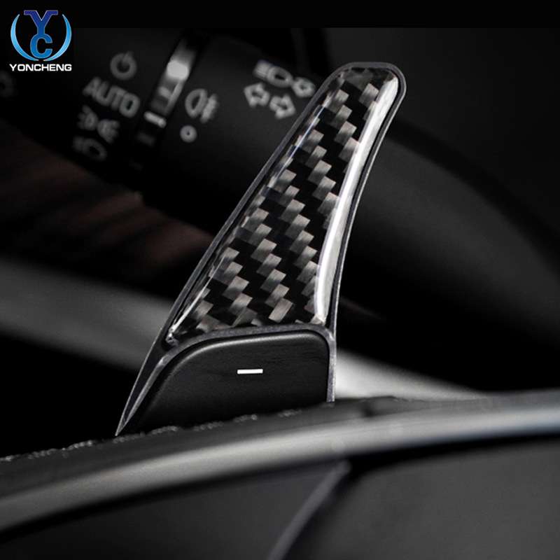 适用于凯迪拉克XT5 CT6 ATSL XTS碳纤维配件方向盘改装换挡拨片