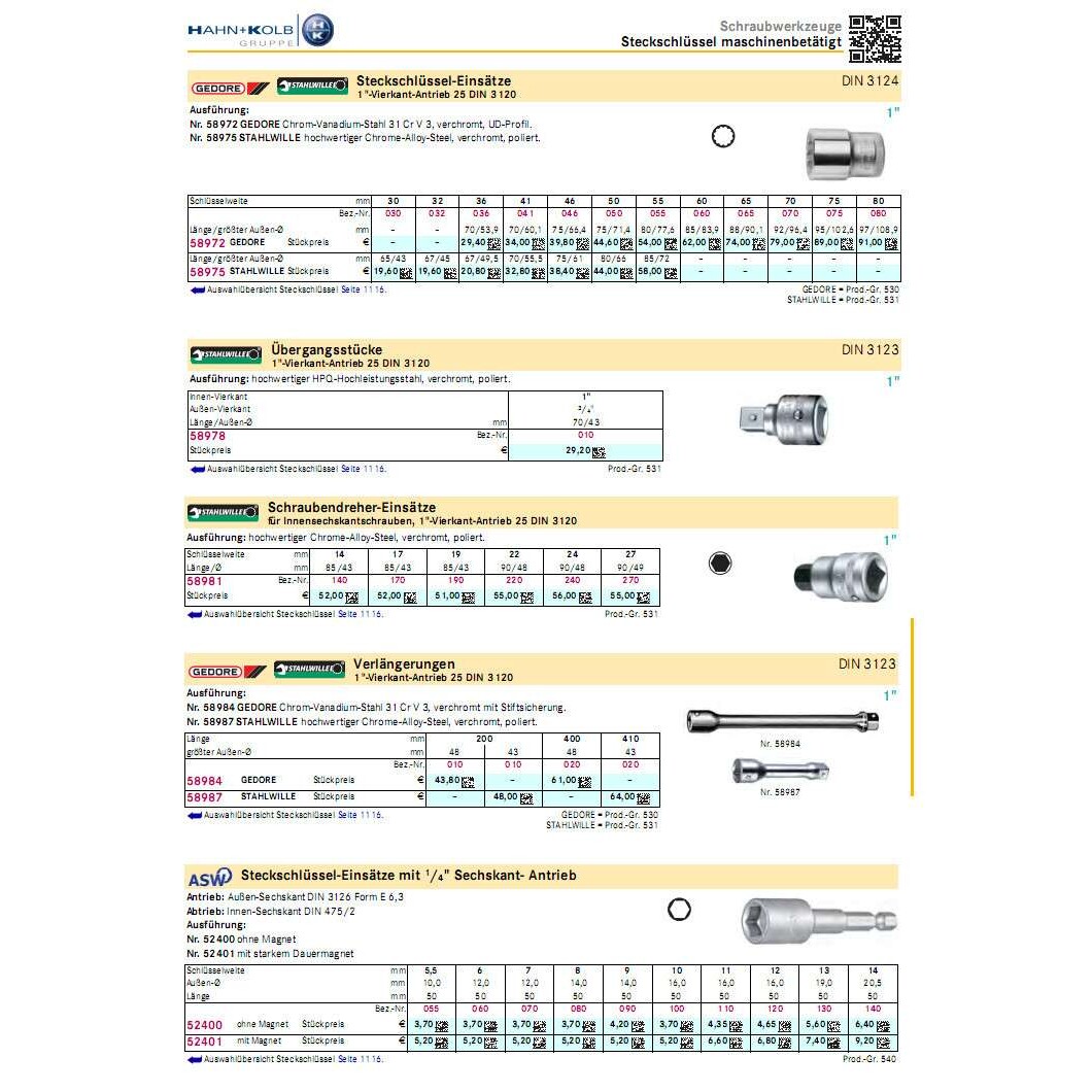 哈恩库博 1/4 3/8 1/2 各种套筒