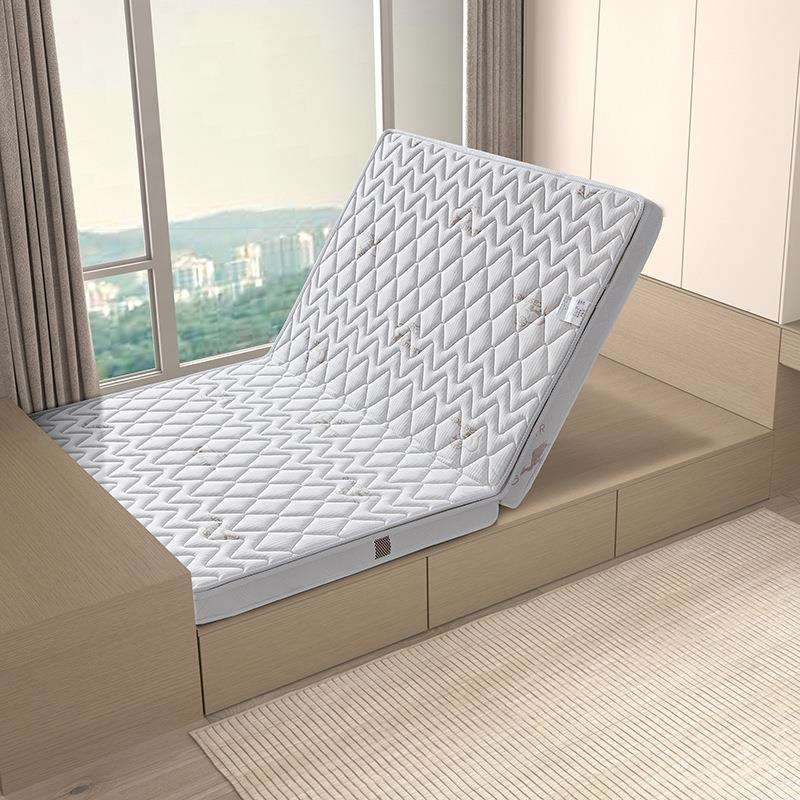 软硬适中天然黄麻乳胶床垫可折叠拆卸款高端家用民宿双人椰棕垫子