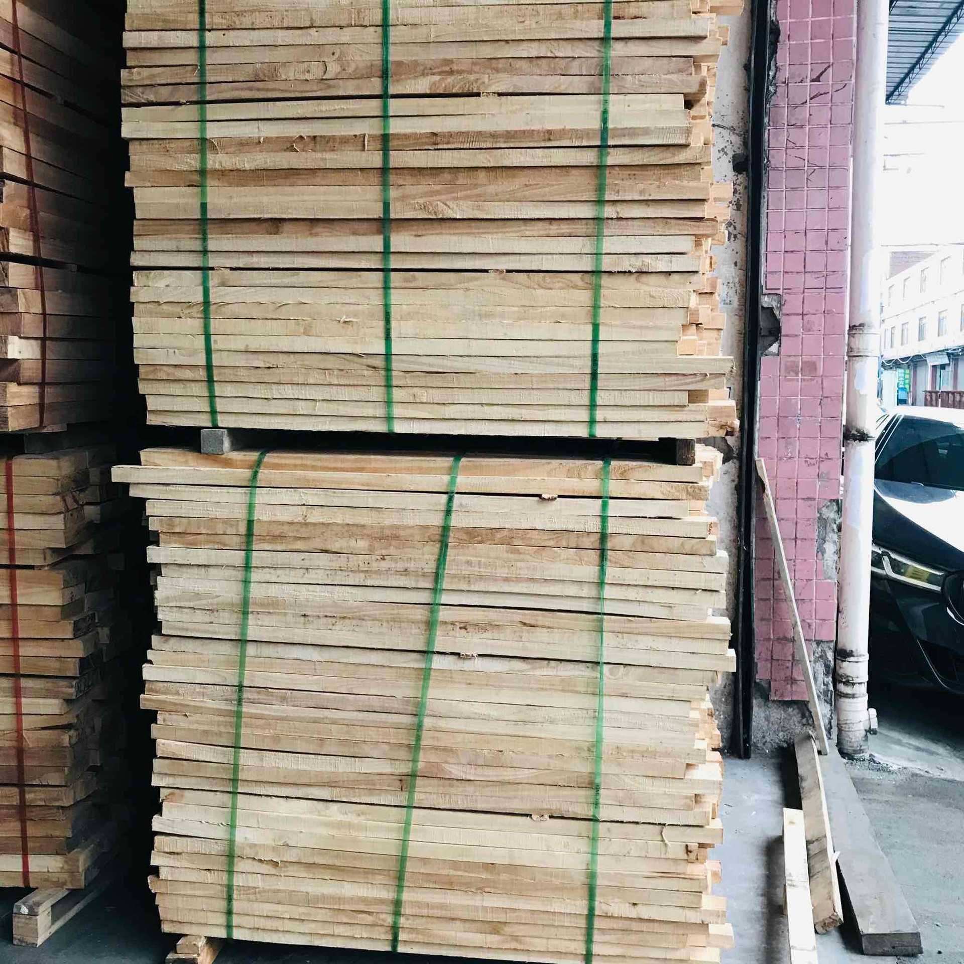 批发实木板家具楼梯扶手小柱子料2.5X10.5X110*130cm