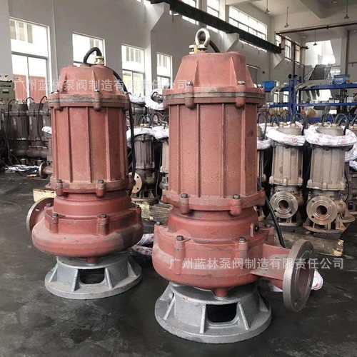 立式不锈钢潜水泵WQ/QW潜水排污泵切割无堵塞污水泵潜污泵污泥泵