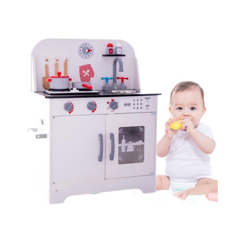仿真木制厨房过家家玩具儿童木制餐厨玩具套装幼儿园仿真做饭玩具