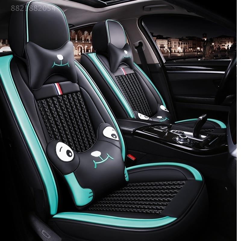 汽车坐垫夏季吉利自由舰GX7新远景gc7EC7帝豪EC8专用冰丝座椅套