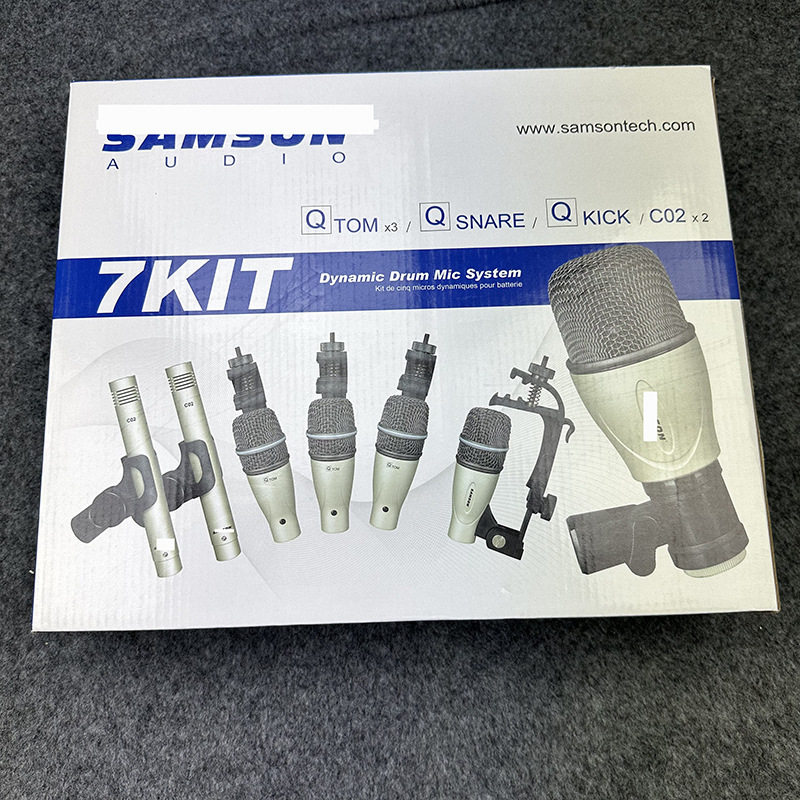 7Kit有线鼓麦克风套装乐队演出