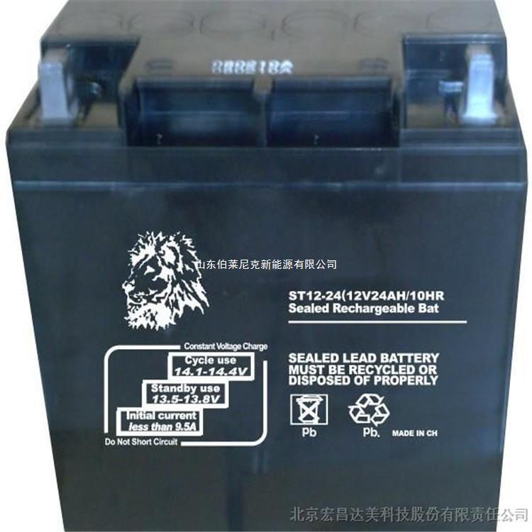 金狮蓄电池ST12-24/12v24ah 金狮蓄电池ST12-24全国包邮