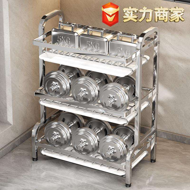 厨房置物架碗碟碗盘台面沥水架家用双层放碗架碗筷不锈钢收纳架