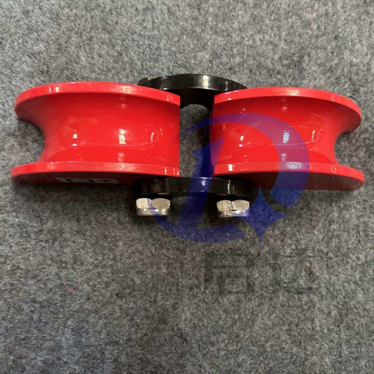 D+强磁力钢丝绳护角30mm40mm钢丝绳专用金属护角安全索具磁力护角