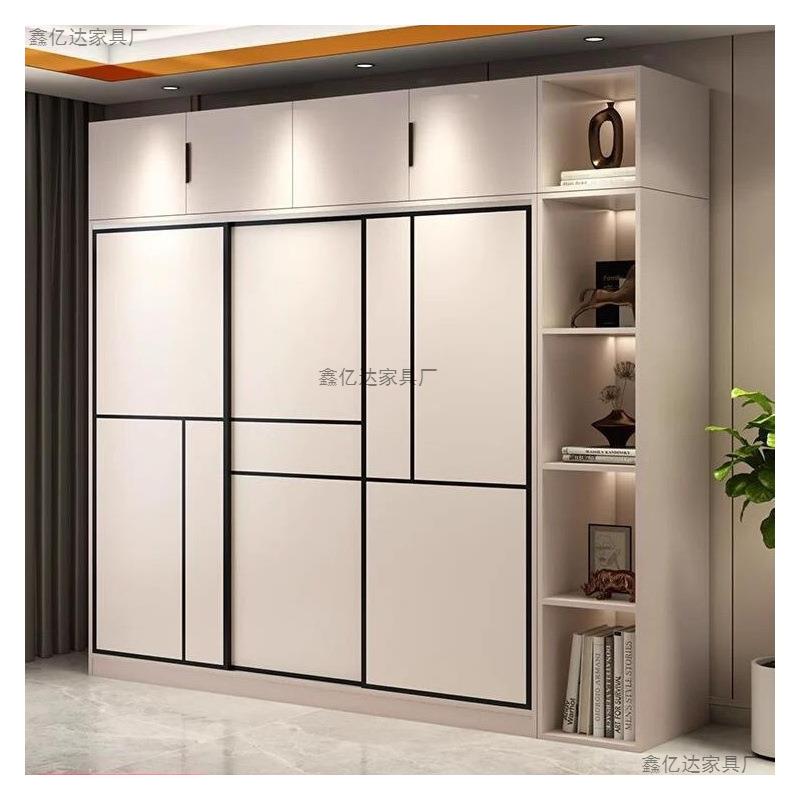 衣柜家用卧室推拉门新款2025爆款出租房用经济型小户型简易大衣橱