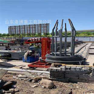 跨海大桥钢筋滚笼机数控钢筋笼绕筋机高层建筑施工钢筋滚笼机