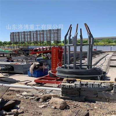 跨海大桥钢筋滚笼机数控钢筋笼绕筋机高层建筑施工钢筋滚笼机