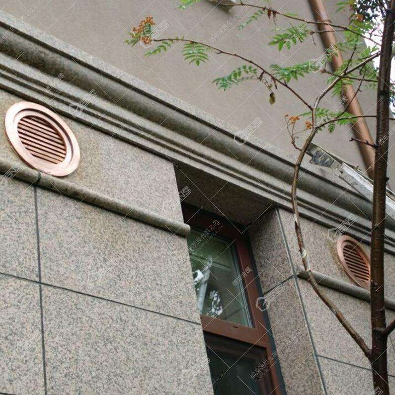通风口外墙排气罩多款紫铜防风帽现货加厚外墙风帽油烟机管道口