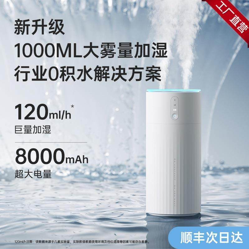 新款几素加湿器小型办公室桌面卧室宿舍学生家用室内孕妇婴儿便携
