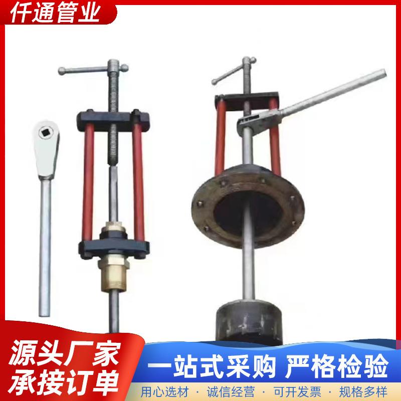 自来水管道不停水带压带水钻孔机DN5010080手动打孔机