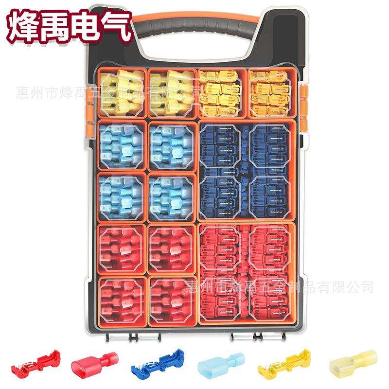 600PCST型免破线快速接线端子车用免剥线阻燃线夹分线器