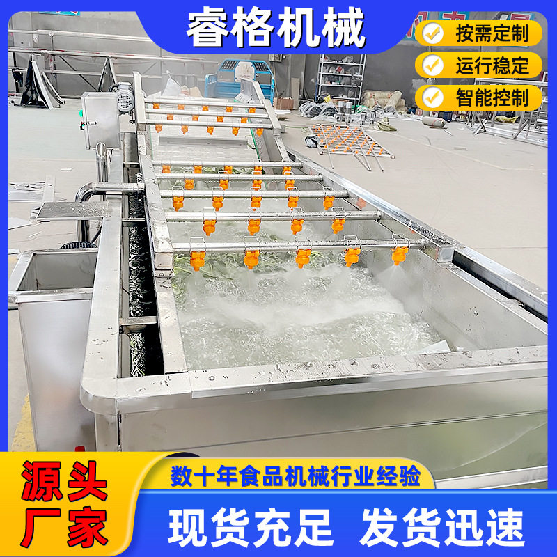 不锈钢果蔬气泡清洗机设备