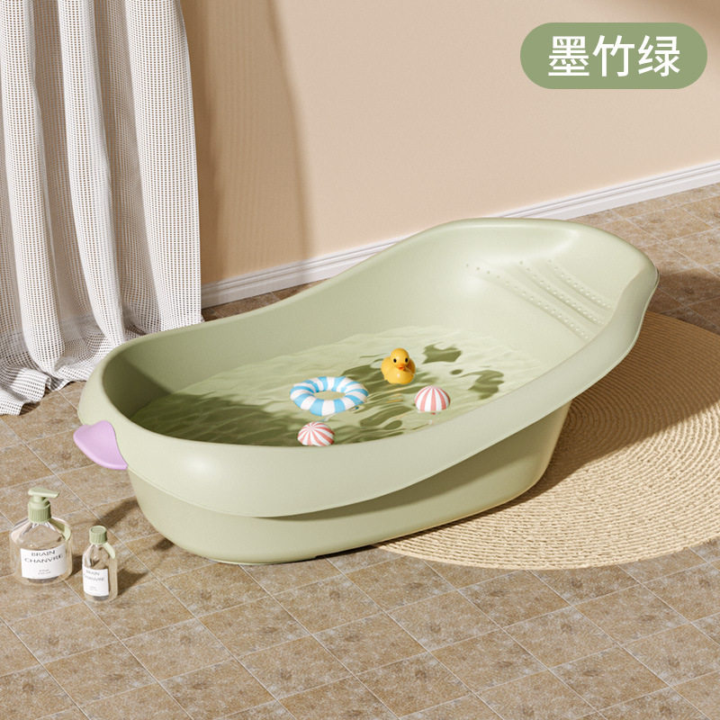 婴儿大号可坐躺洗澡盆