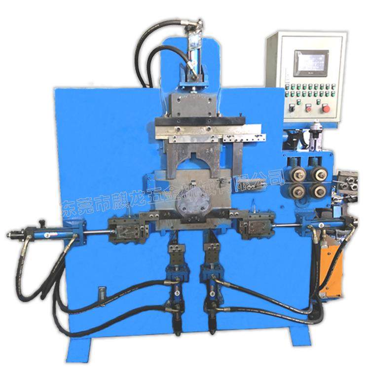 厂家供应金属制品成型机斗柄桶钩制作机打头成型机折弯机设备