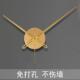 轻奢挂钟机芯静音石英钟挂墙装 饰clock圆形长指针diy全套钟表芯