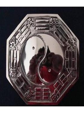 八卦镜摆件铜镜凹镜凸镜家居风水门厅铜镇宅饰品摆件门头口阴阳鱼