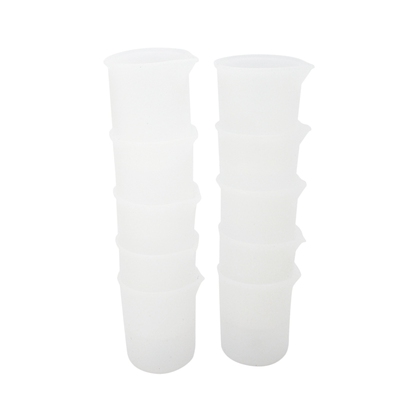 极速10Pcs Silicone Measuring Cups 100 Ml Silicone CYups Non