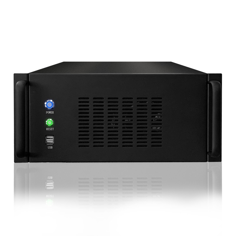 极速7槽壁挂式atxn小机箱紧凑型工业机箱视觉检测设备支持定制竖/