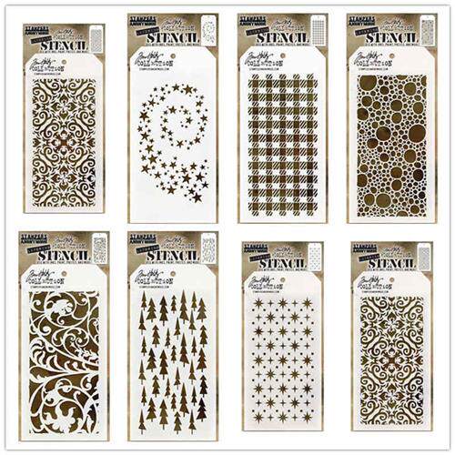 极速Grid Layering Stencitls 2022 New Arrival For Decorative