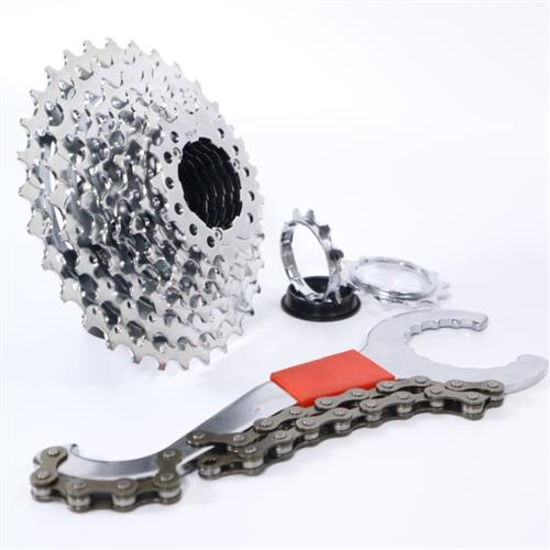 极速山地自行车飞轮变速飞轮卡式旋D式片速速s通用后牙盘齿轮塔轮