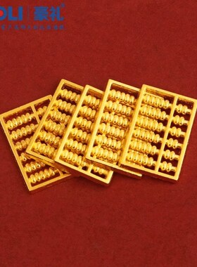 极速沙金算盘摆件实心铜元宝聚宝盆装饰铜米缸聚R宝盆客厅办公室