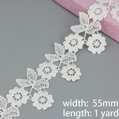 patchwo lot 极速 lace yards Handmade jewelry white lKace