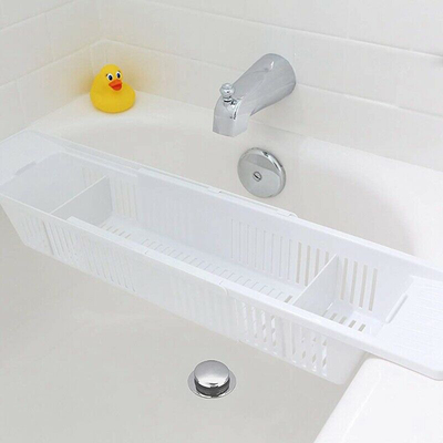 极速Bathtub Caddy Tray Basket RBetractable Multifunction Bat