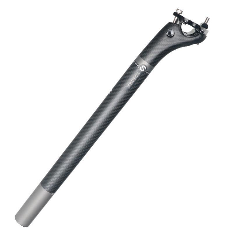 极速跨境自行车配件碳纤维山地车公E路车坐管坐杆座管后飘3K斜纹