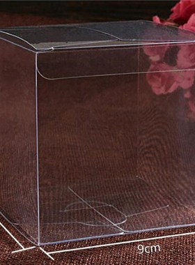 极速10Pcs Clear Plastic Cupcake Packaging Box CaTke Dome Fav