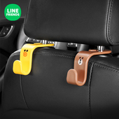 新品 可爱汽车挂钩k小车载椅背座椅车内后座后排车用内饰网红置物