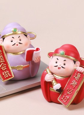 极速中式古风卡通j文昌文曲星创意礼物学生考试祝福宿舍桌面树脂