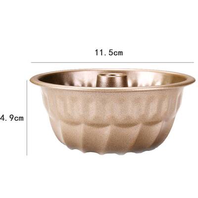 新品Round chiffon cake mould baking chimnLey Savarin pumpkin