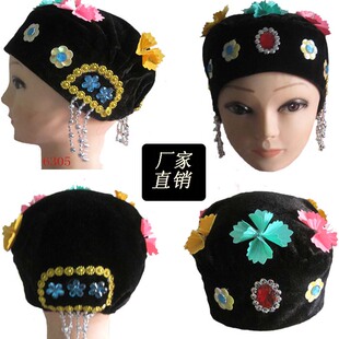 极速包邮舞台戏曲京剧服装舞蹈秧歌用品老太太媒婆头W套/老旦头套