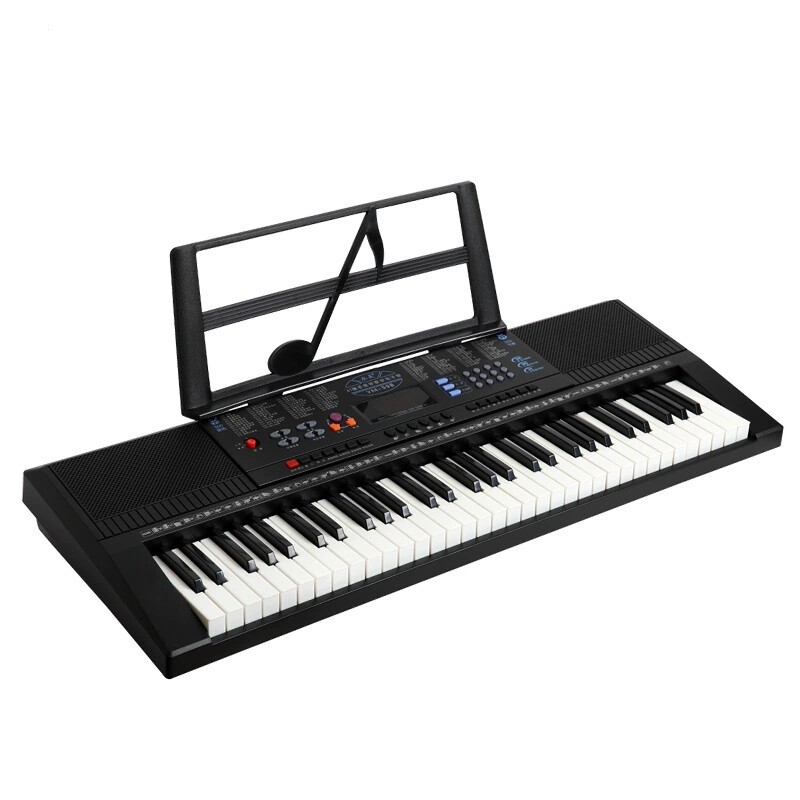 齐鲁琴行永美电子琴61键成人儿童初学入门通用教学钢琴YM598包邮