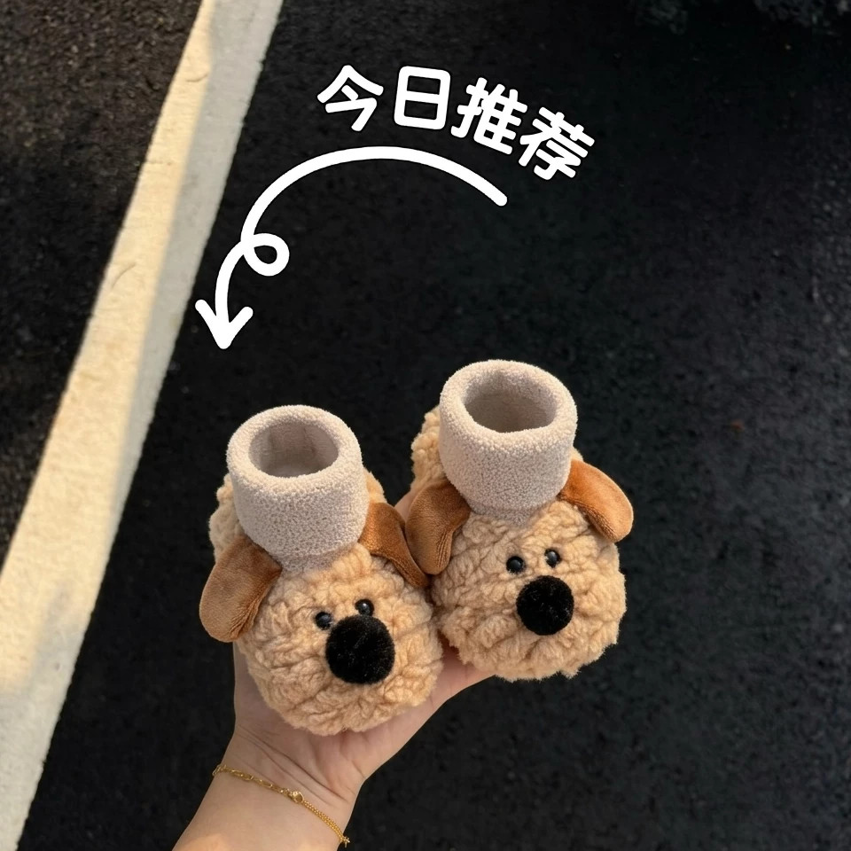 婴儿0-3个月棉长筒学步袜