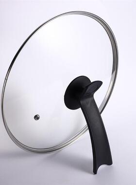 极速家用蒸锅盖头25厘米15-37cm19炒锅23/29钢化玻璃锅盖3X1 32 3